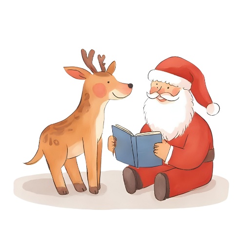 Dreamy Santa & Reindeer Life Collection