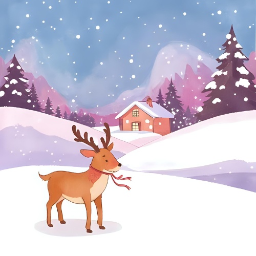 Dreamy Santa & Reindeer Life Collection