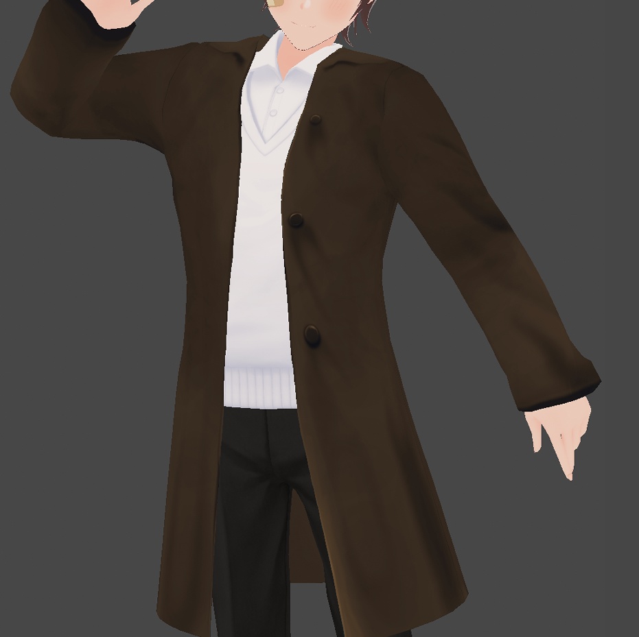 VROID Casual Soft Coat - カジュアルなソフトコート 
