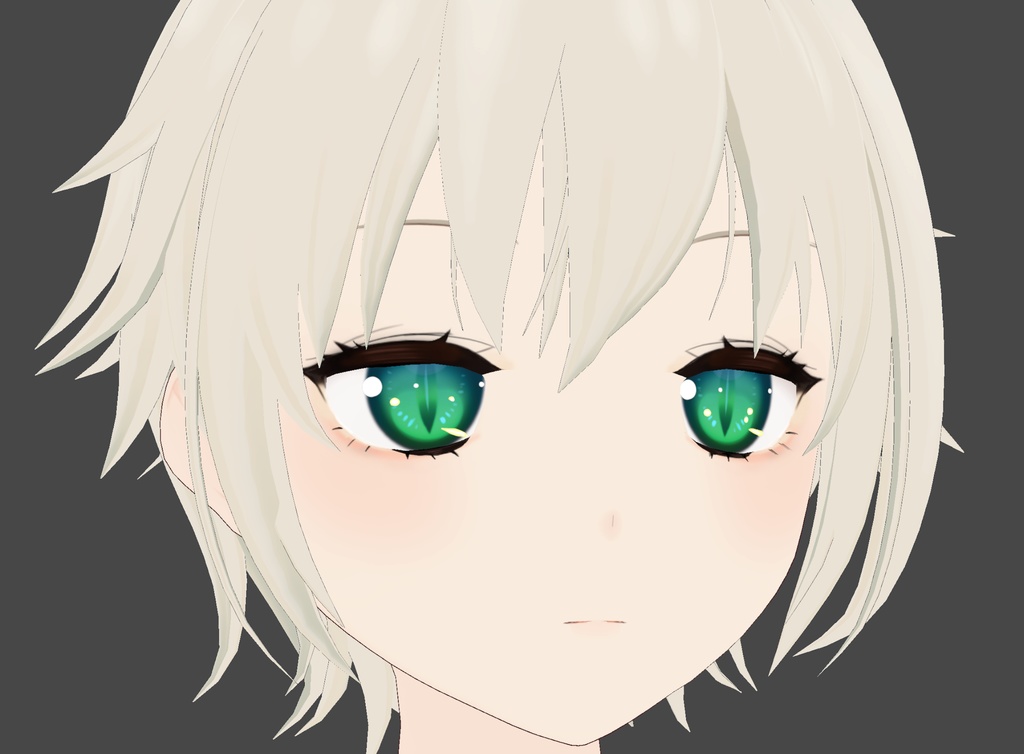 Basic Bishojo Eyelash/Eyelids VROID 'custom item'