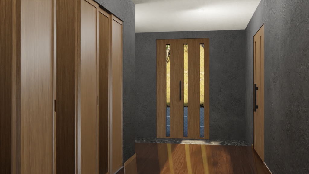 モダンハウス(家具付き)