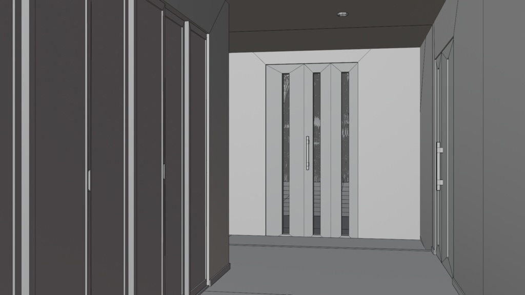 モダンハウス(家具付き)