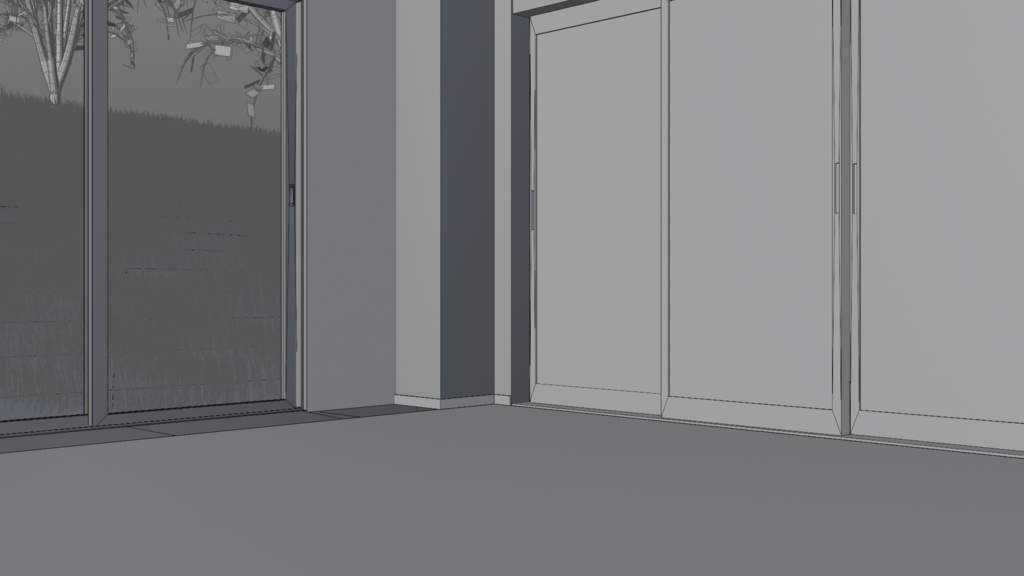 モダンハウス(家具付き)