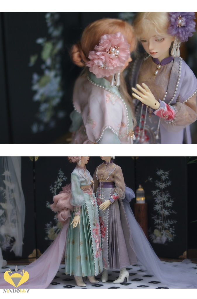 【NiNdolly・予約商品】花影慢・2色(sd10/sdgr/1/3girls)