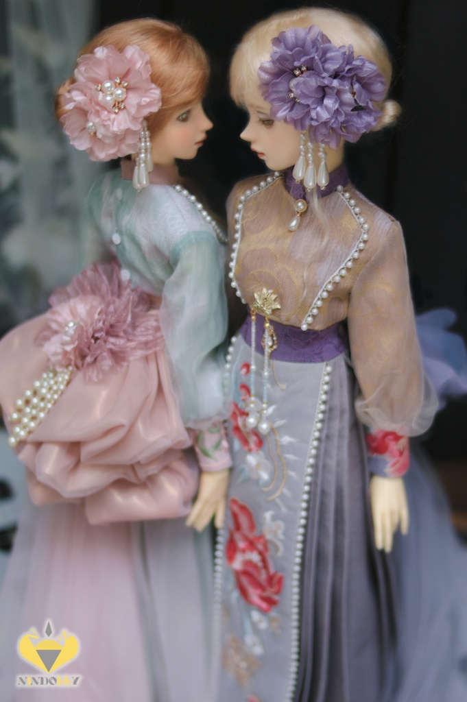 【NiNdolly・予約商品】花影慢・2色(sd10/sdgr/1/3girls)