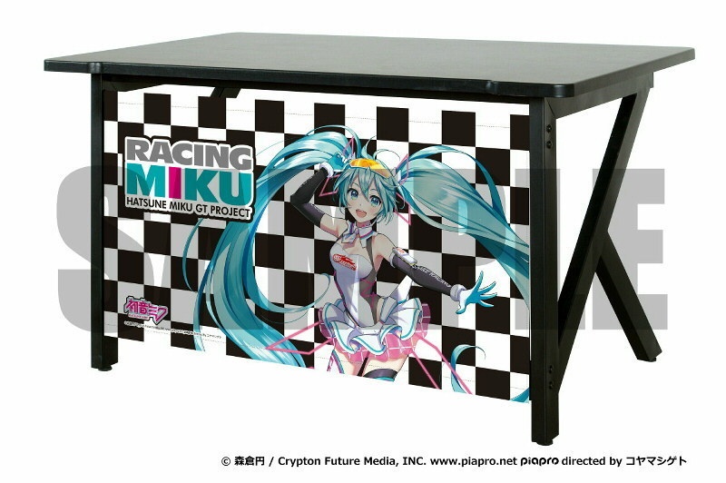 初音ミク ゲーミングデスク 横幅120cm オリジナルデスクマット付