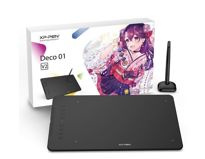 XPPEN Deco 01 V2 [ペンタブレット] イラストコンテスト最優秀賞