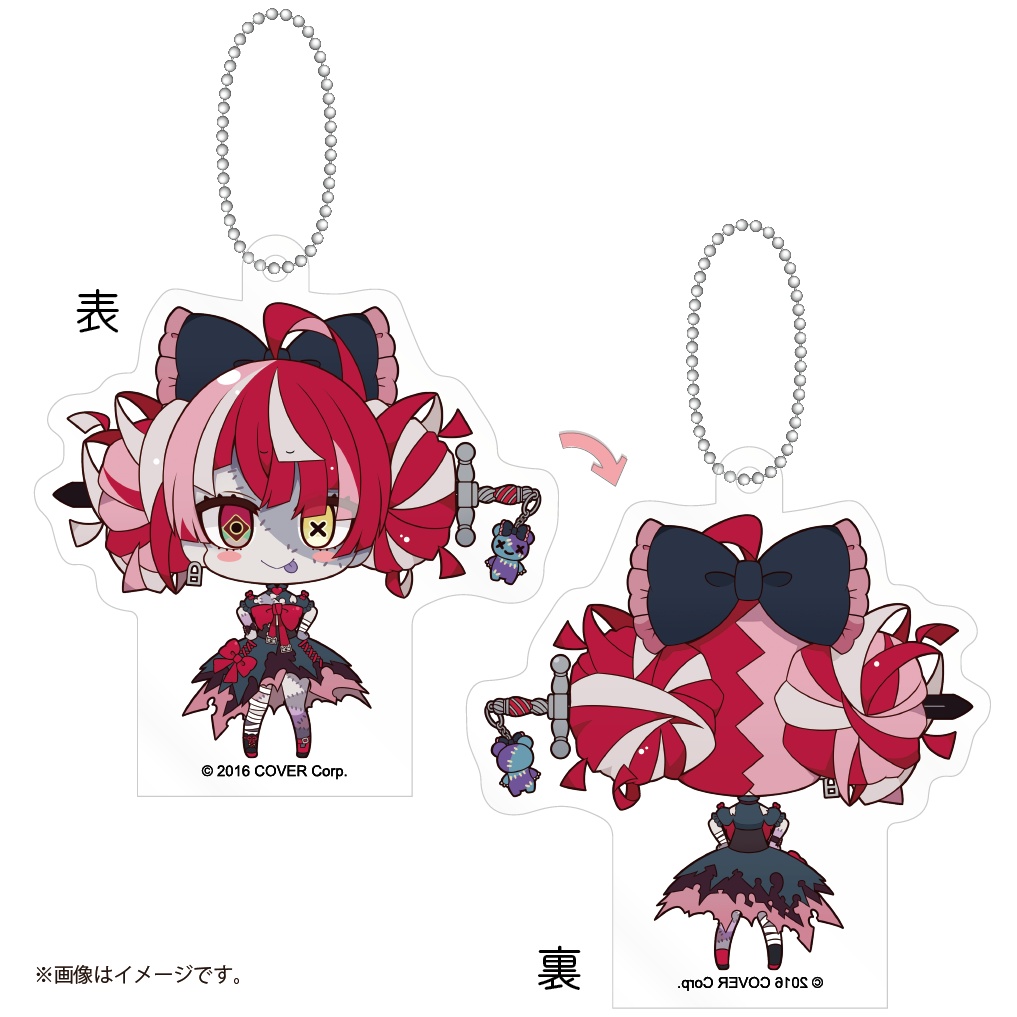 極厚アクリルキーホルダー クレイジー・オリー　【受注販売品】※【2023年7月 入荷予定】入荷後順次発送予定