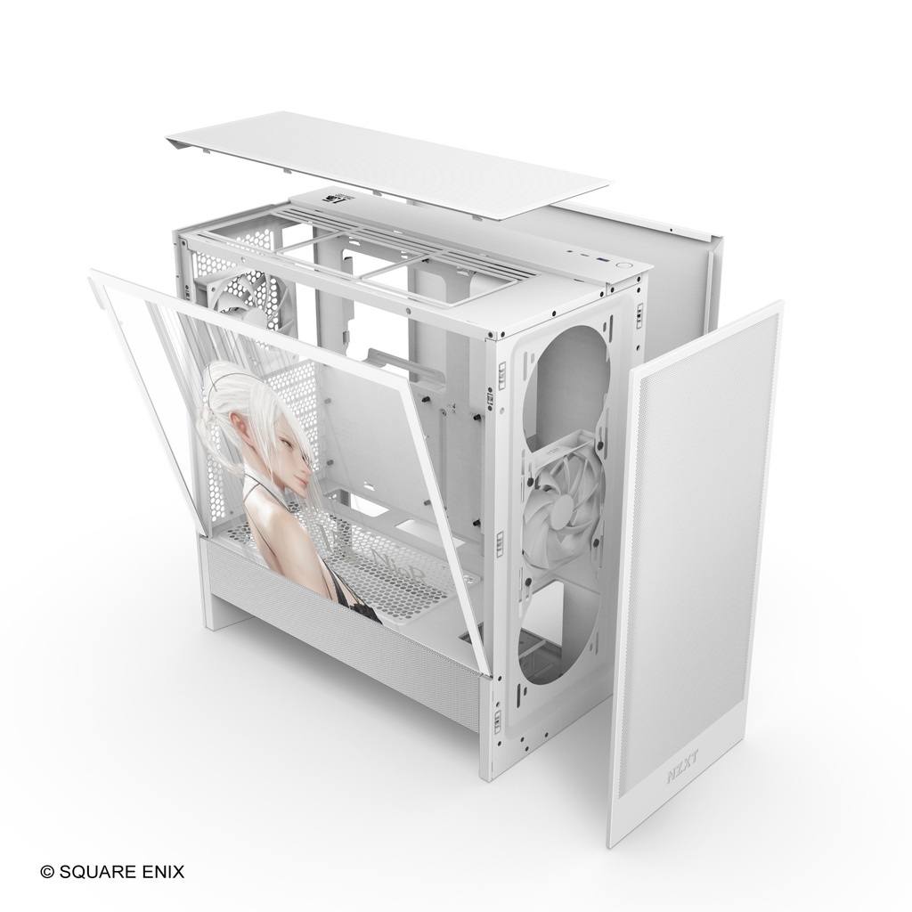 「NieR」15周年を記念したコラボPCケース H5 Flow NieR SQUARE ENIX 15th Anniversary Edition
