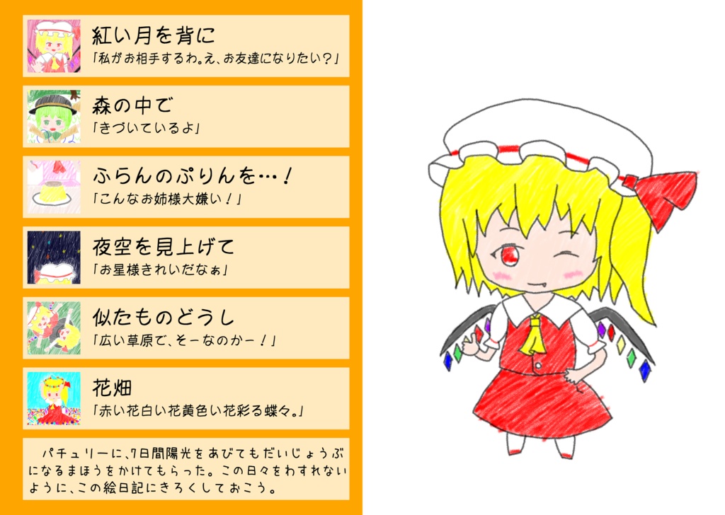 ふらんの絵日記