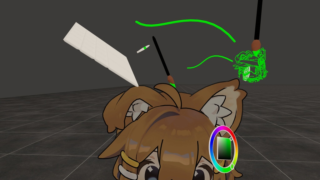 【Quest対応】カラーピッカーヘイロー