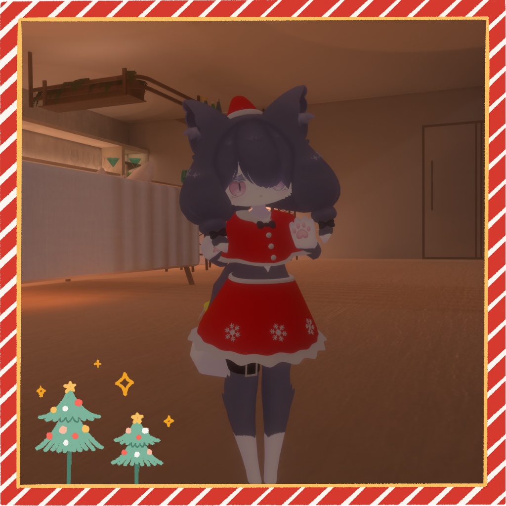 【Quest対応】メリメア専用 サンタコスプレ