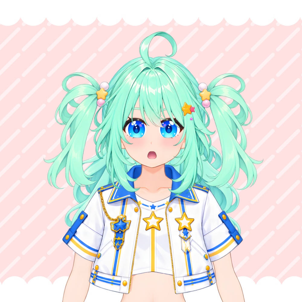 【限定1体のみ】夏イメージのJr.アイドルVtuberモデル