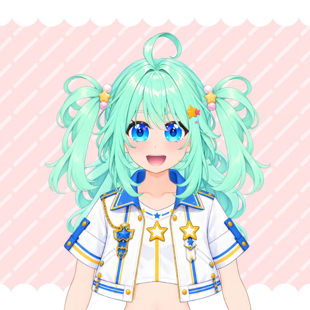 【限定1体のみ】夏イメージのJr.アイドルVtuberモデル