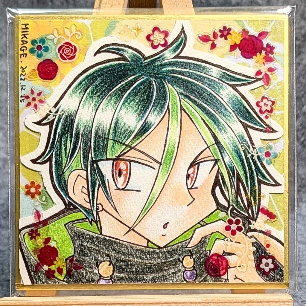 ゆめくろ色紙絵①~⑦