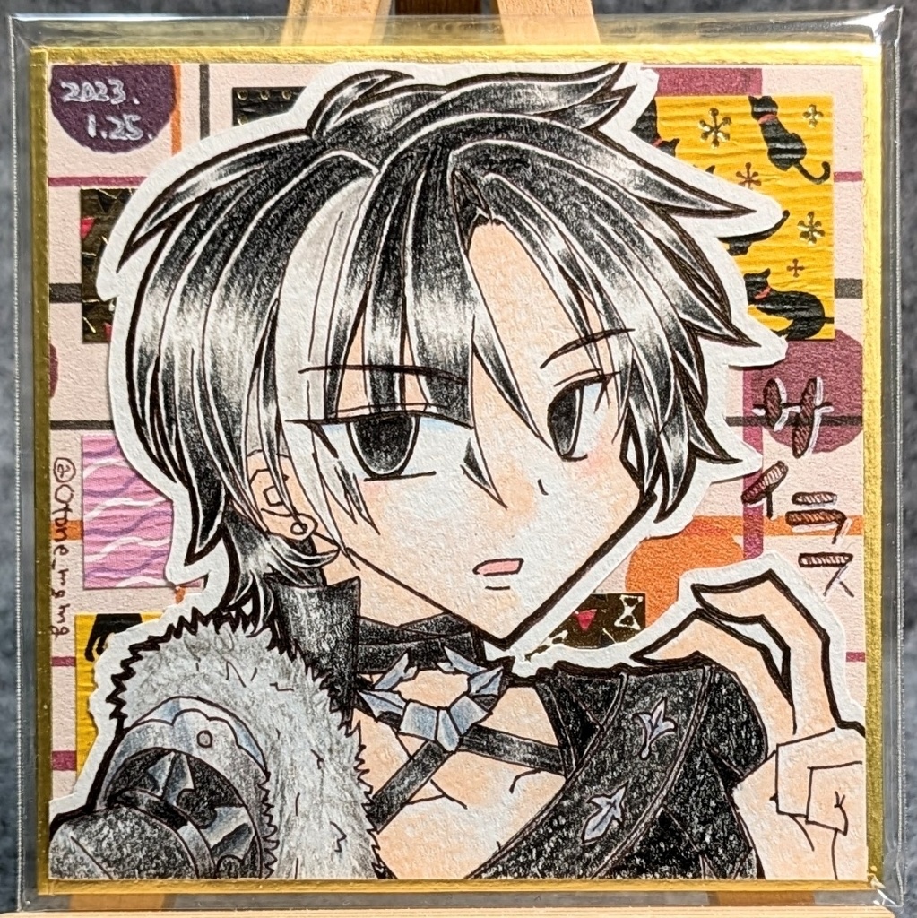 ゆめくろ色紙絵①~⑦