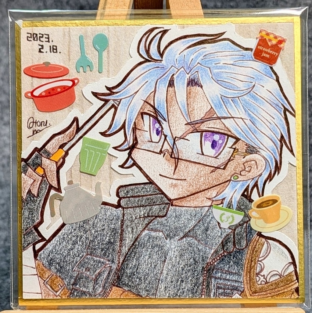 ゆめくろ色紙絵①~⑦