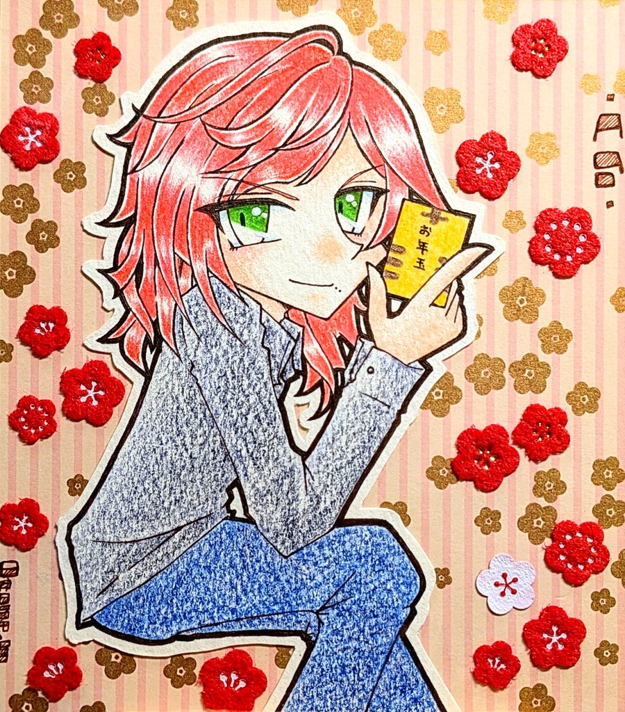 ブラスタ色紙絵①~⑩