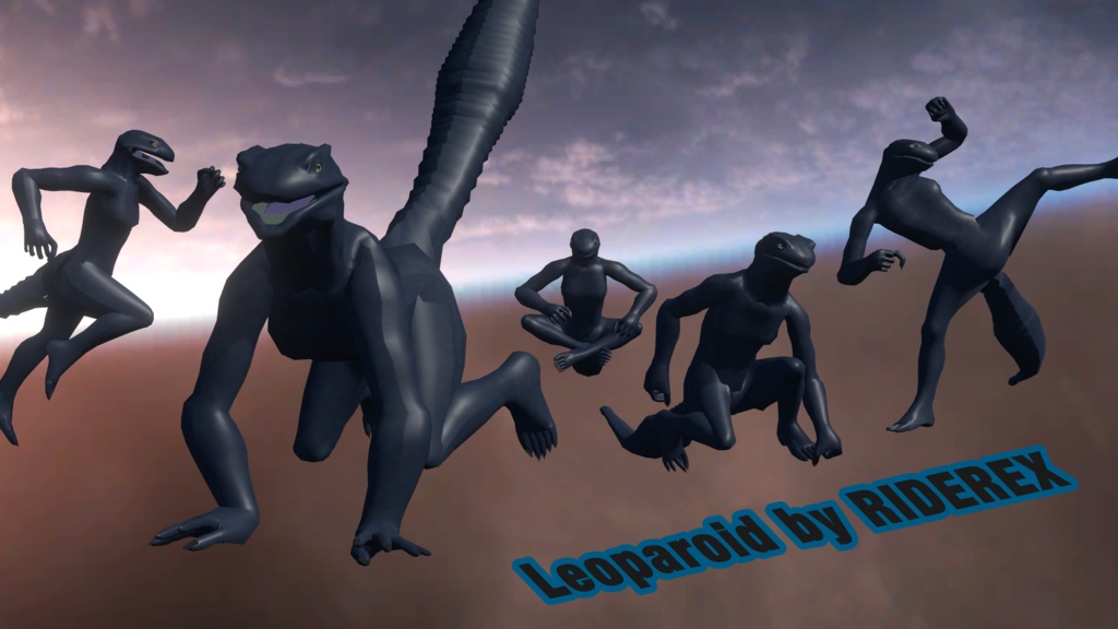 Blender3Dキャラクターモデル制作します★ゲームキャラ・VTuber向け【VRアプリ・MMD対応】