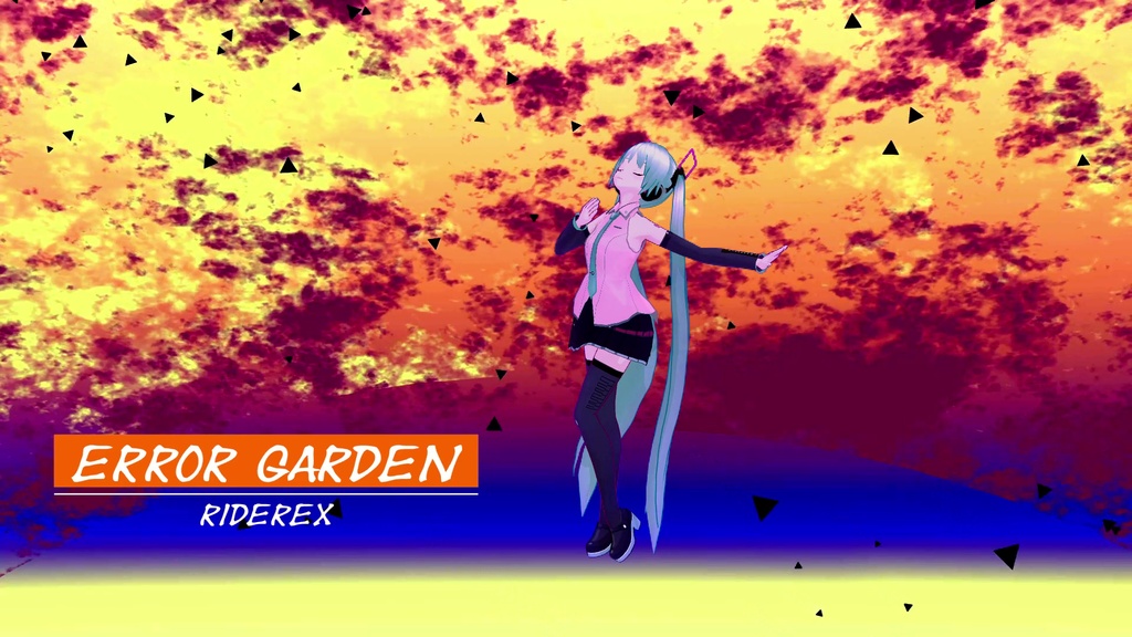 ERROR GARDEN (feat. 初音ミク) - RIDEREX 【Original MV】