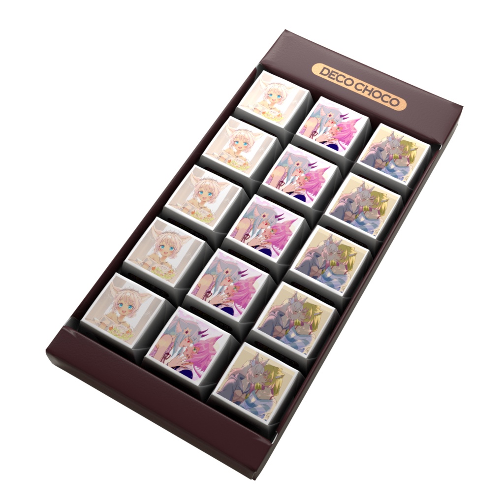 DECOチョコ（ヒメほわ・デルフユ）