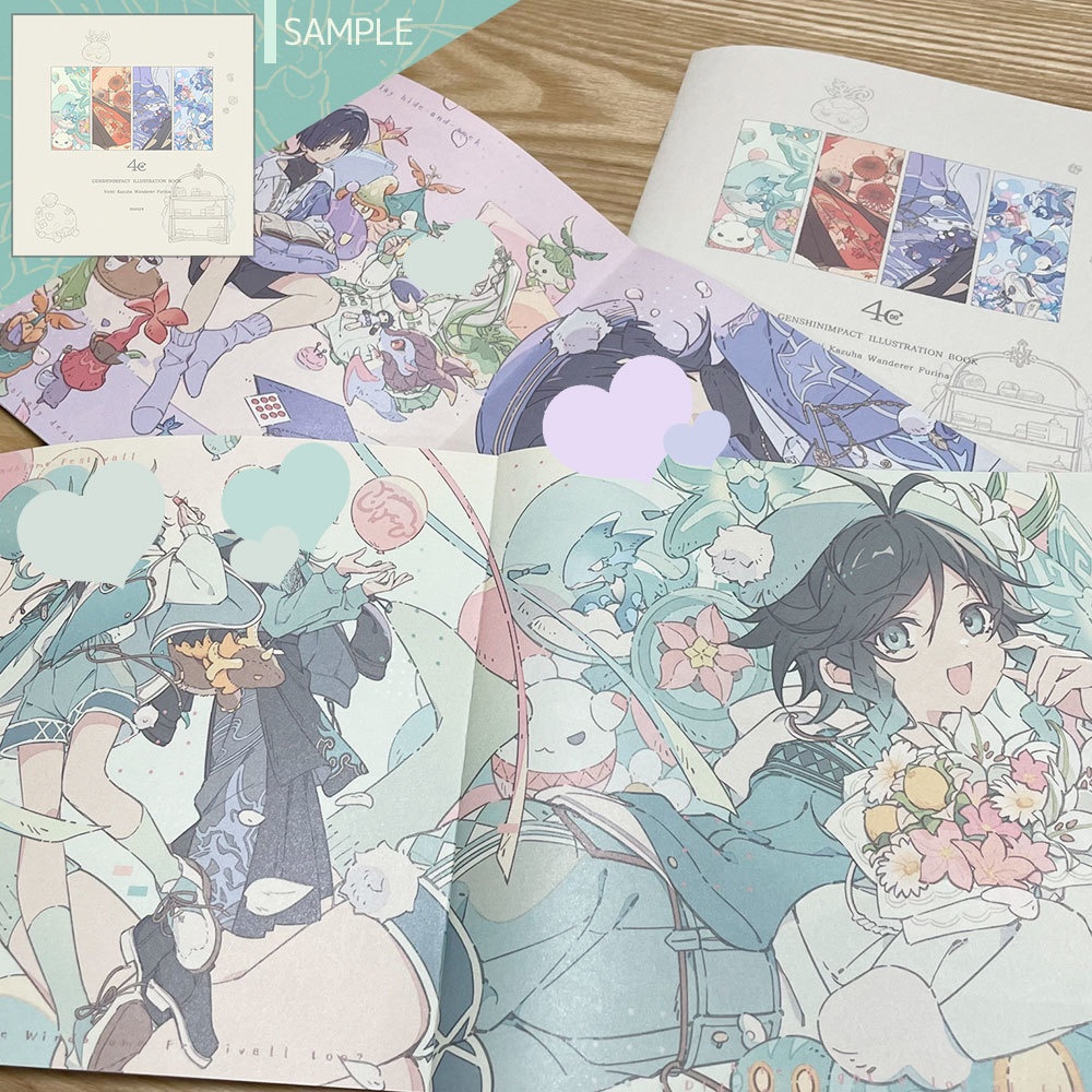 【C105】冬コミ新刊【イラスト本・ポストカードセット】