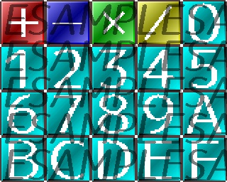 RPGツクールMV・MZ向け文字アイコン集