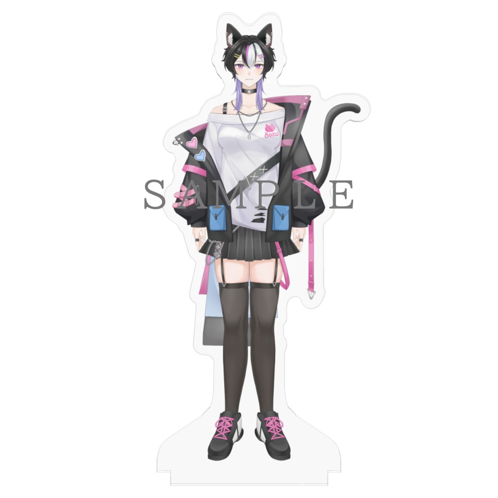 猫渡ぼくの歴史が感じられるアクリルフィギュア①