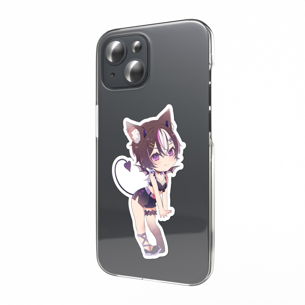 でびでびぼくくんスマホステッカー