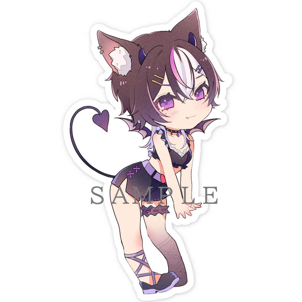 でびでびぼくくんスマホステッカー