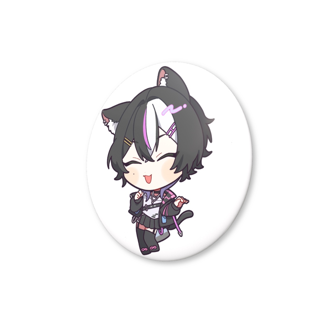 笑顔ちびぼくくん缶バッチ