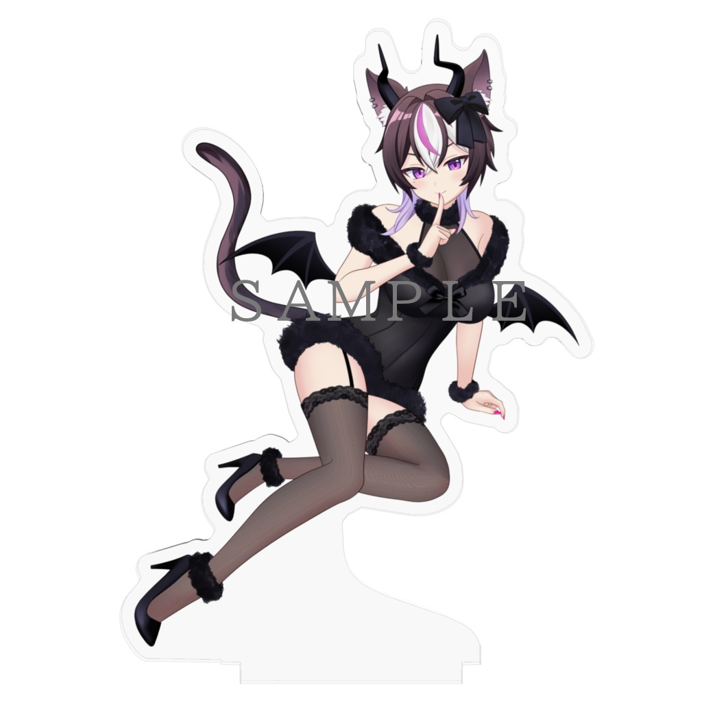 猫渡ぼくの歴史が感じられるアクリルフィギュア④※天使と並べたらGOOD!