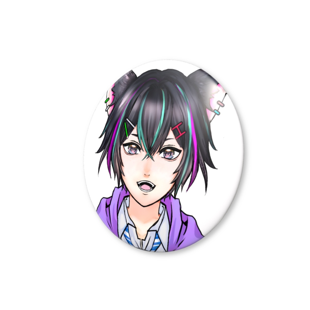 初代ぼくくん缶バッチ