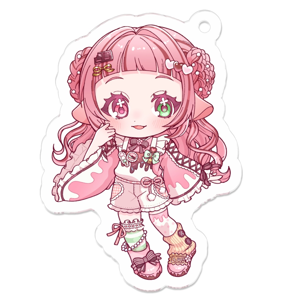 甘和らむ デフォルト衣装アクリルキーホルダー