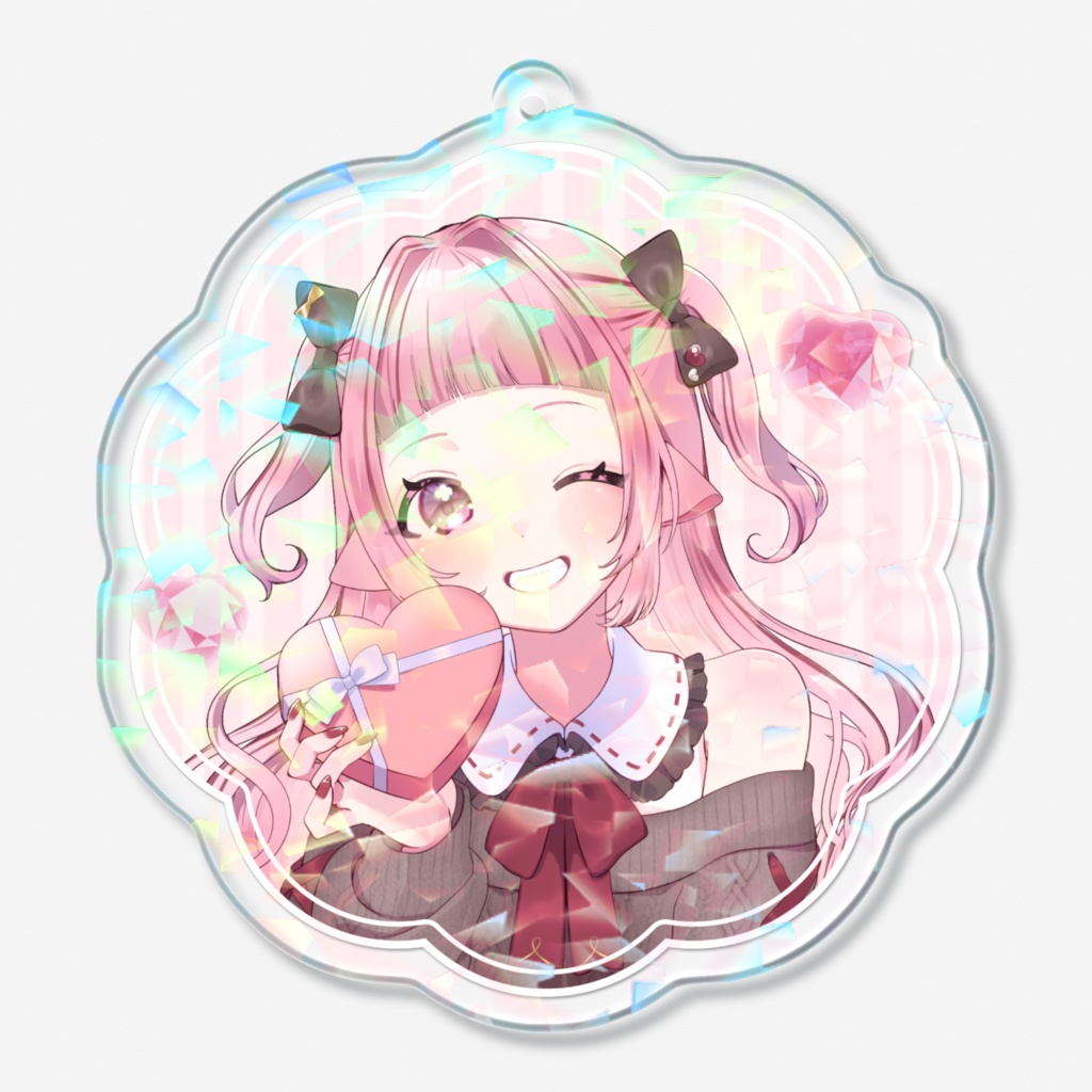 甘和らむ バレンタインアクリルキーホルダー(ホログラム)【2026】