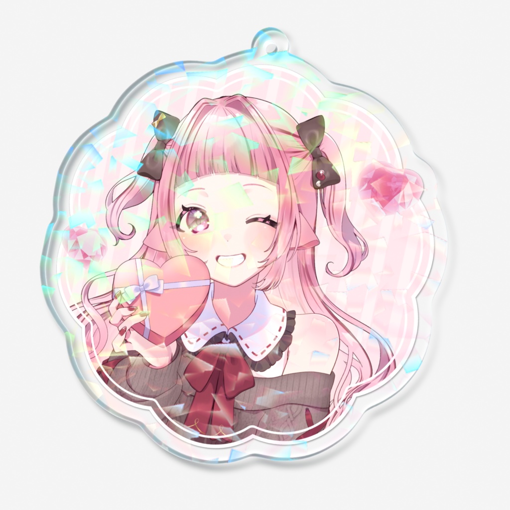 甘和らむ バレンタインアクリルキーホルダー(ホログラム)【2026】
