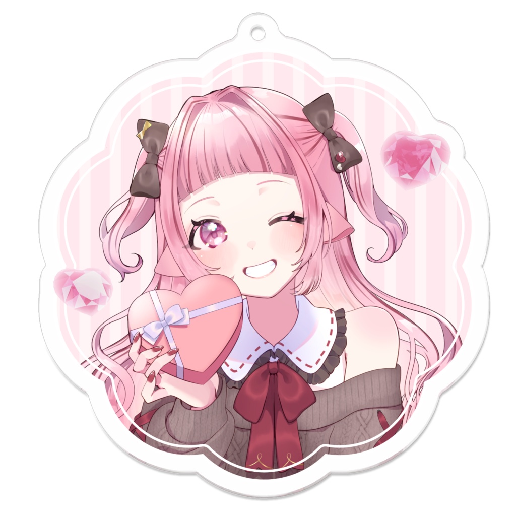 甘和らむ バレンタインアクリルキーホルダー(ノーマル)【2026】