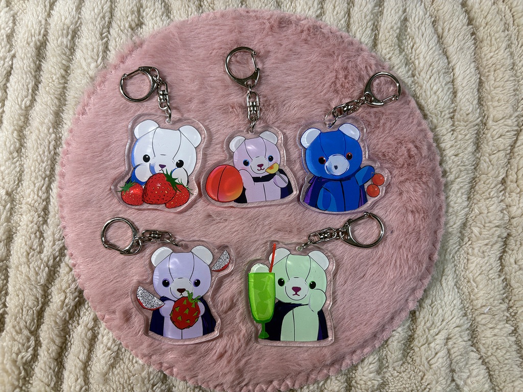 幹部アクキー（夏のフルーツ）