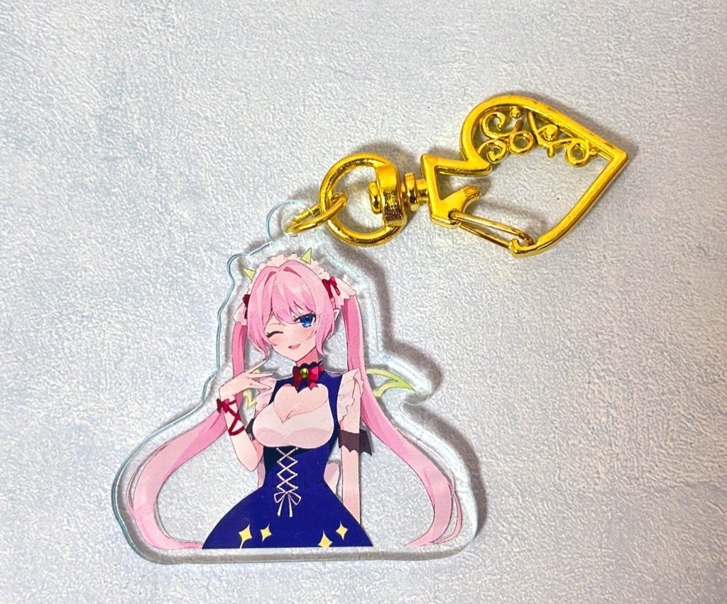 【Vtuber】アクリルキーホルダー【七瀬クランベリ】