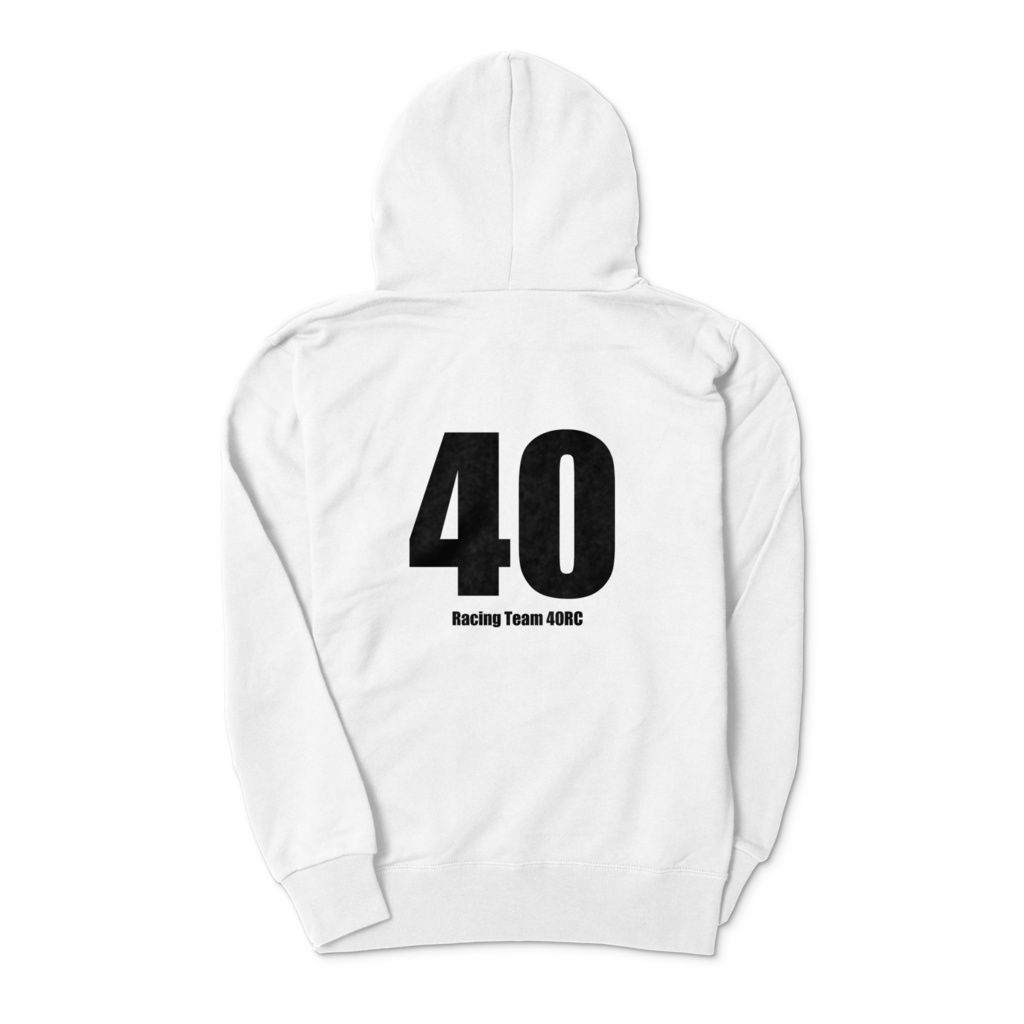 Racing Team 40RC公式パーカー(不動心エディションMSX)