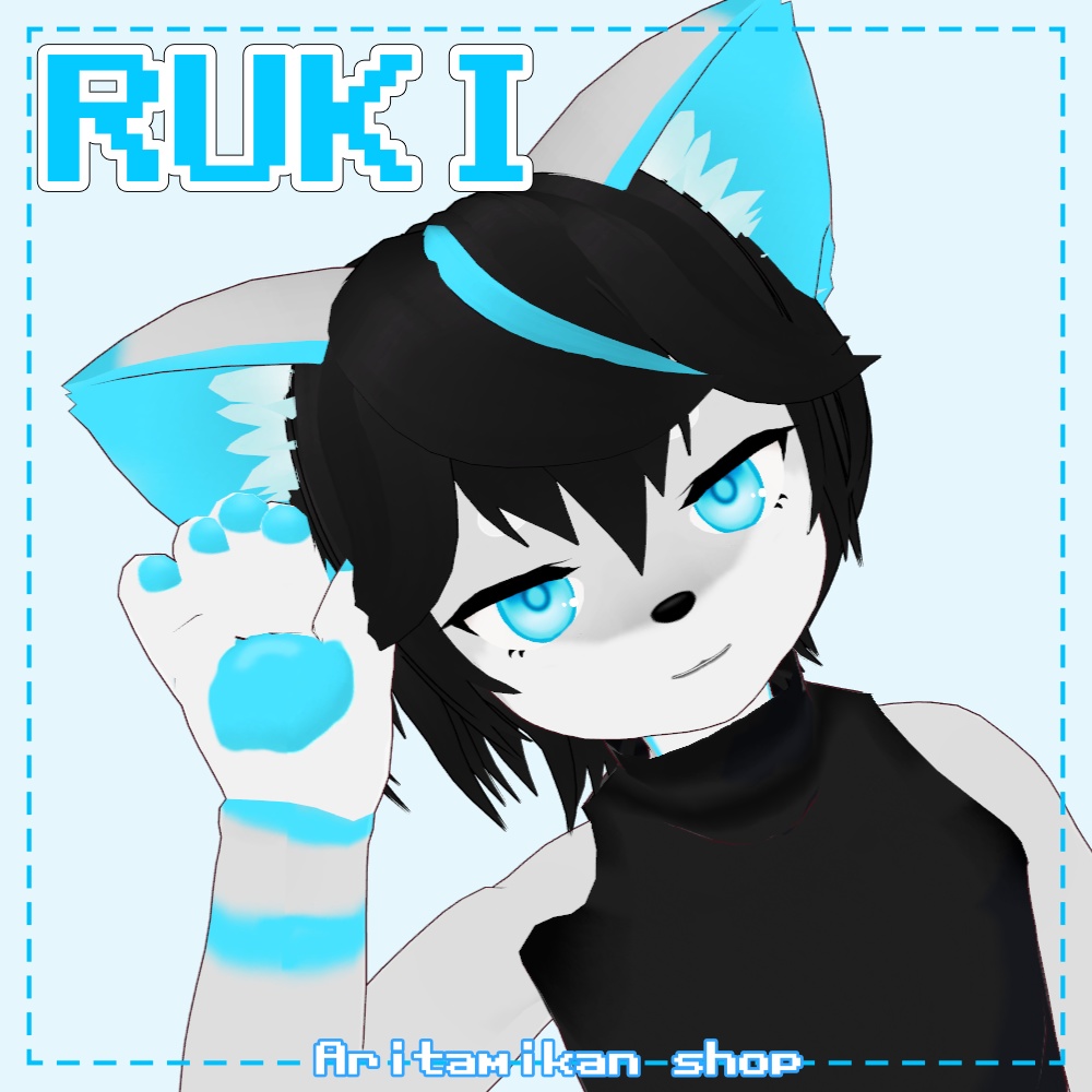 【VRoid / VRM model】ルキ / RUKI