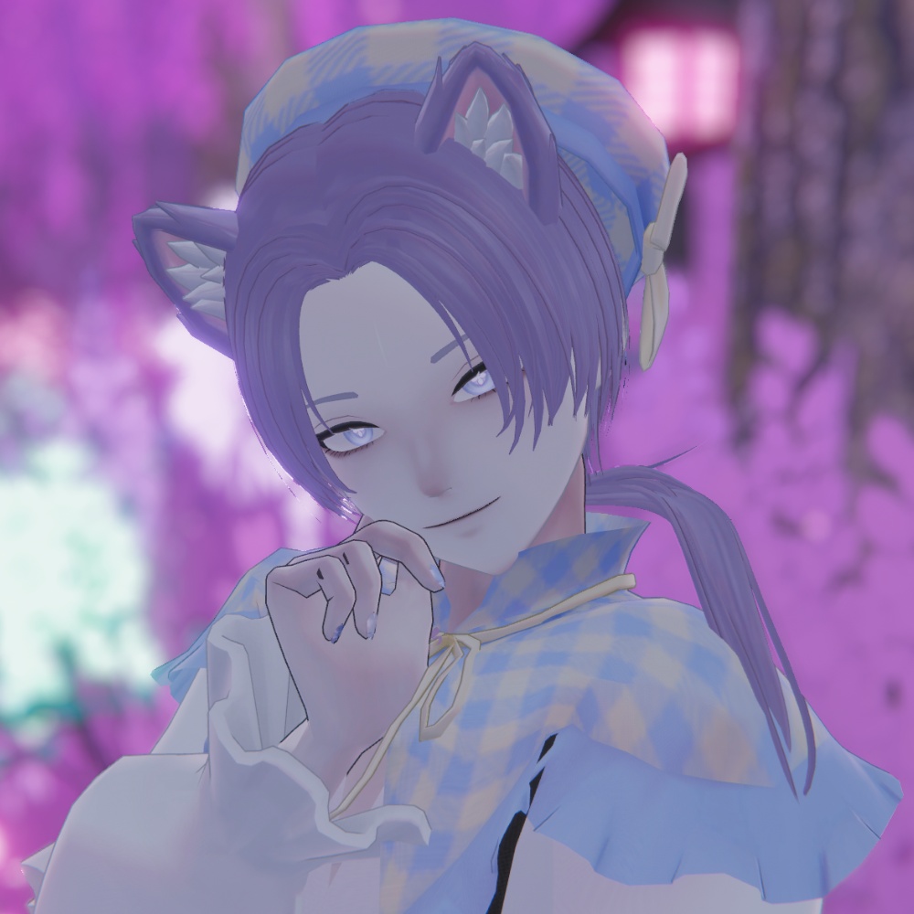 【紫乃専用】センター分けローポニー【FREE】