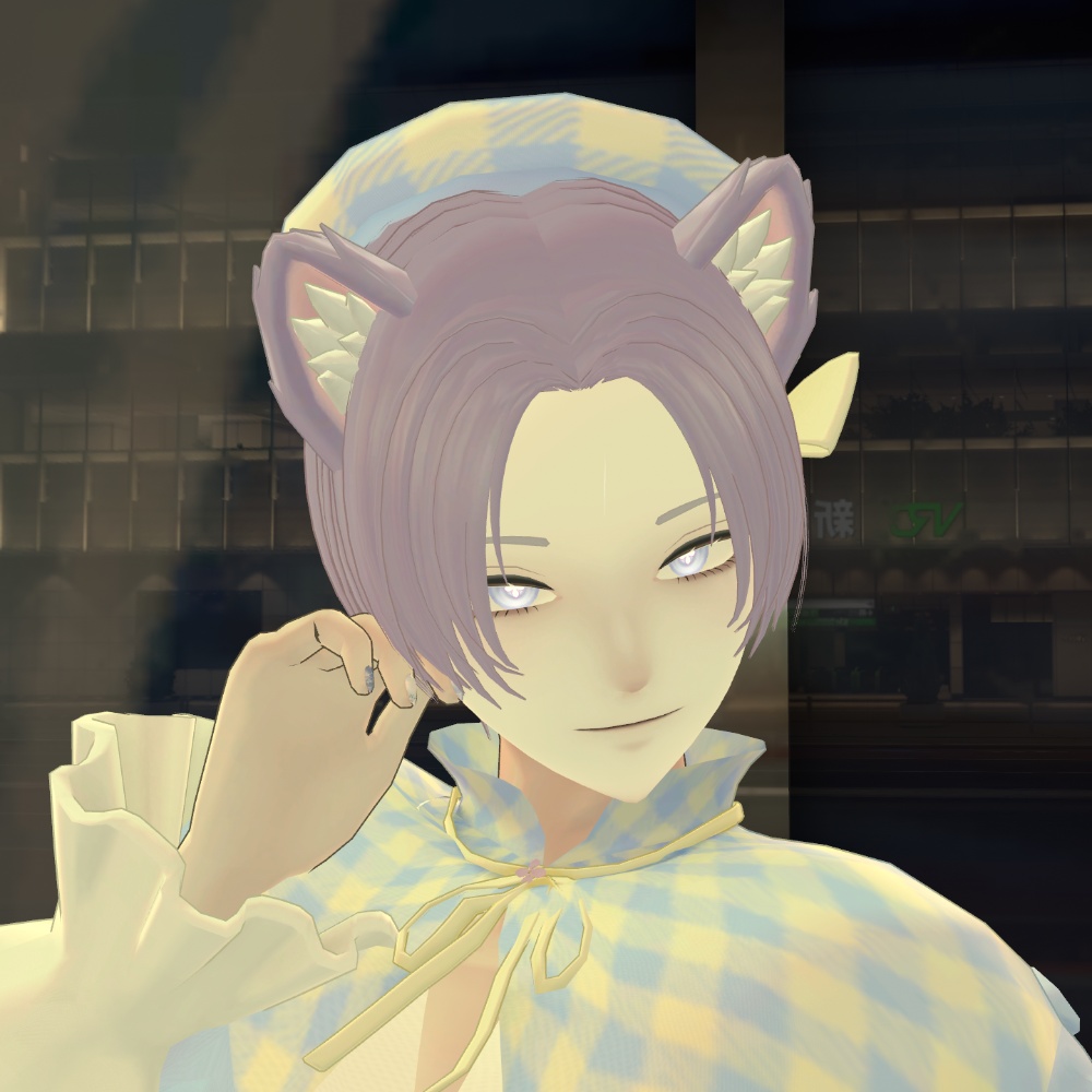 【紫乃専用】センター分けローポニー【FREE】