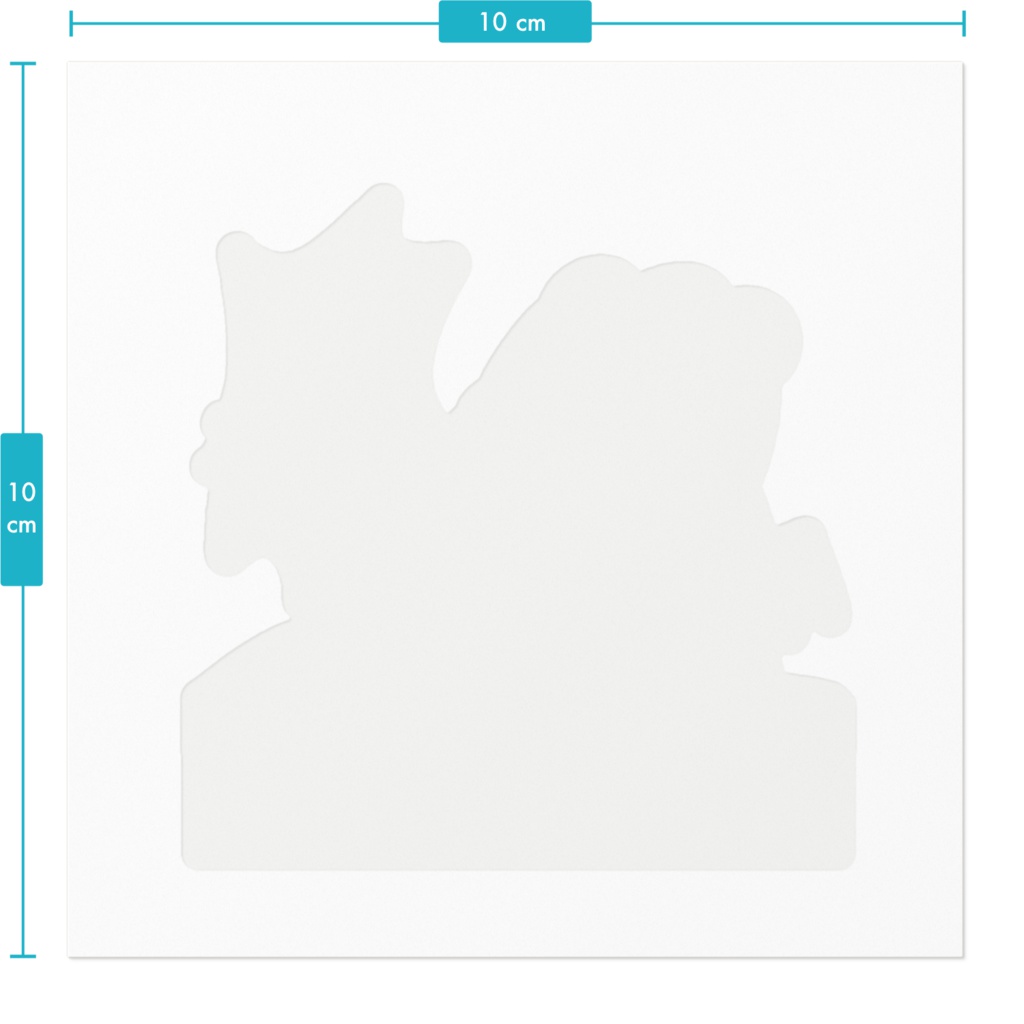 給仕悪魔ベアーのやってられるかステッカー