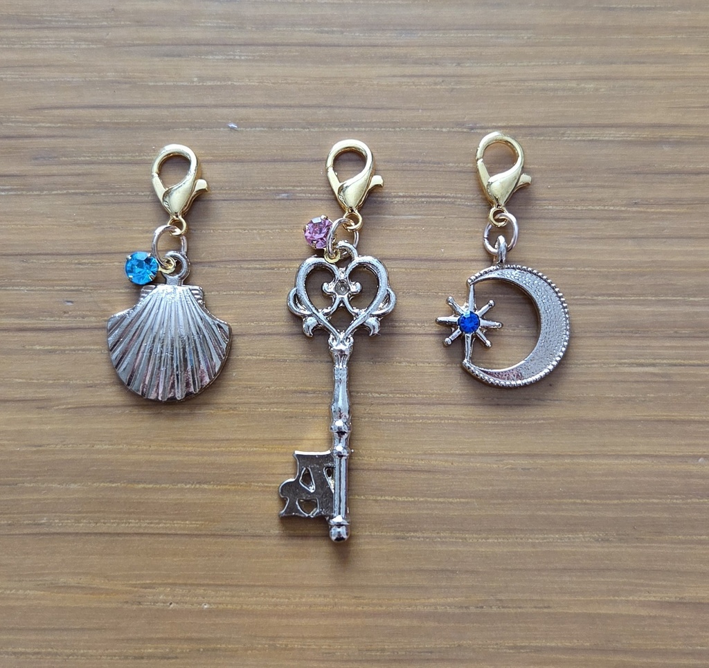 チャーム3個セット️⭕️ハンドメイド