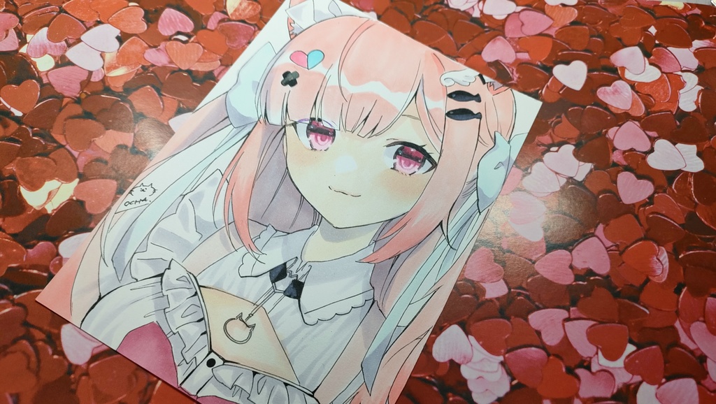 手描きイラスト◆結城さくなさん◆A6サイズ◆