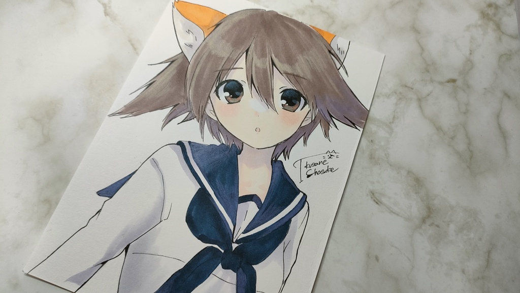 ストライクウィッチーズ◆宮藤芳佳◆A6サイズ