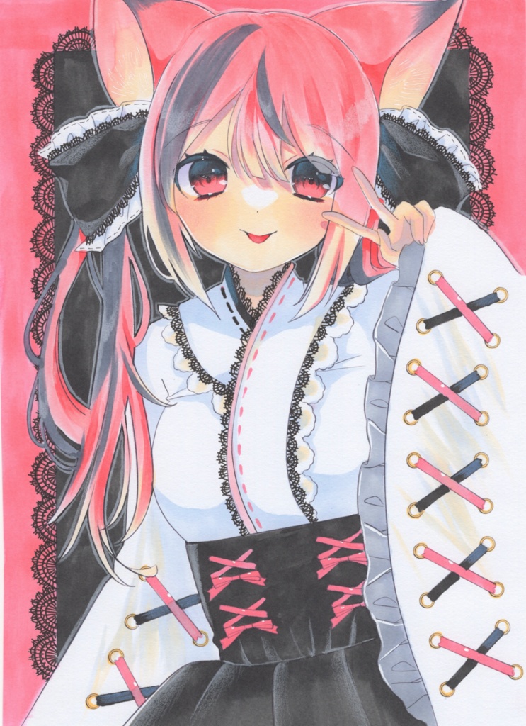 イラスト集にゃんこたち◆原画◆B5サイズ