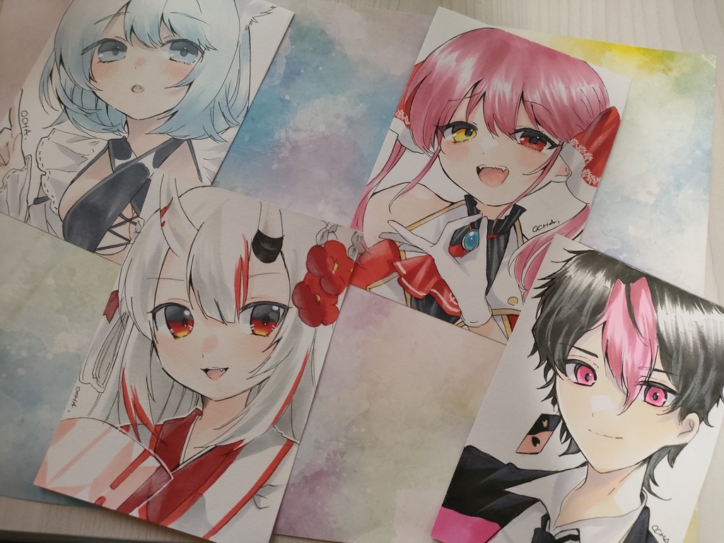 手描きイラスト◆いろんなサイズ