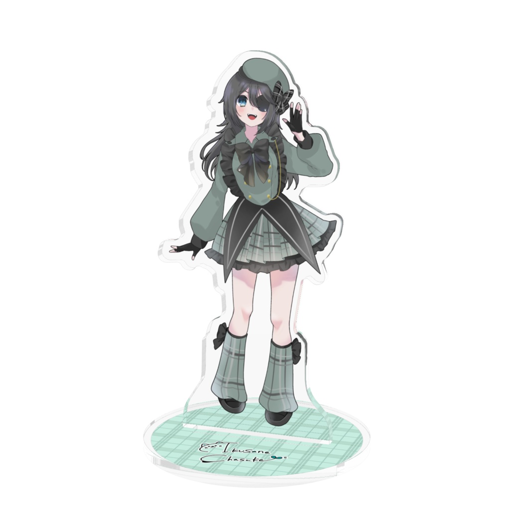 軍画茶助☆新衣装アクリルフィギュア☆10×10